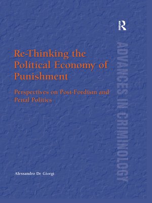 cover image of Re-Thinking the Political Economy of Punishment